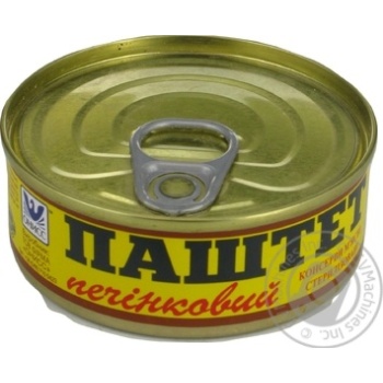 Pate Oniss liver 100g can - buy, prices for MegaMarket - photo 1