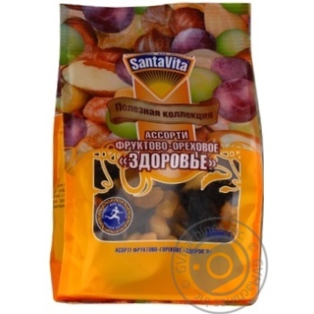 Асорті фруктово-горіхове Santa Vita Здоров'я 200г купити, ціни на МегаМаркет - фото 5