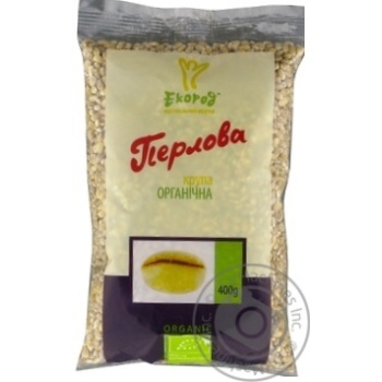 Крупа перловая Екород органическая 400г купить, цены на МегаМаркет - фото 3
