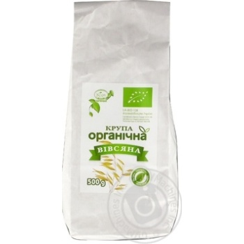 Kozub Organic Oatmeal Groats - buy, prices for MegaMarket - photo 1