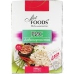 Рис Art foods долгозернистый порционный 4Х125г