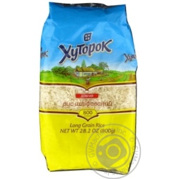 Groats rice Khutorok long grain 800g - buy, prices for MegaMarket - photo 1