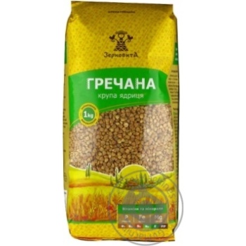 Крупа гречневая Зерновита ядрица традиционная 1кг купить, цены на МегаМаркет - фото 1