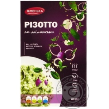 Zhmenka Milanese Risotto 200g - buy, prices for MegaMarket - photo 1