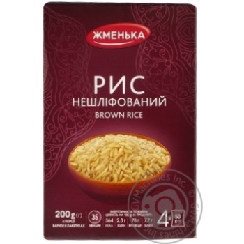 Groats Zhmenka brown packed 200g - buy, prices for MegaMarket - photo 1