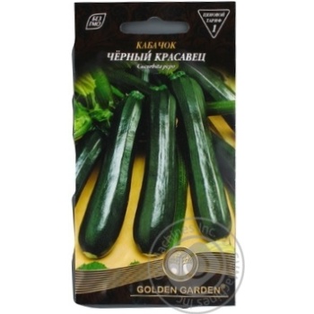 Насіння Кабачок Чорний красень 3г купить, цены на МегаМаркет - фото 1