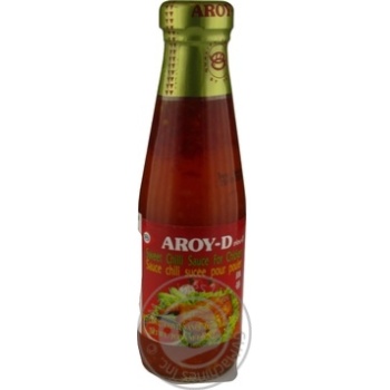 Соус Aroy-D Чилі солодкий для курки 200мл купити, ціни на МегаМаркет - фото 1