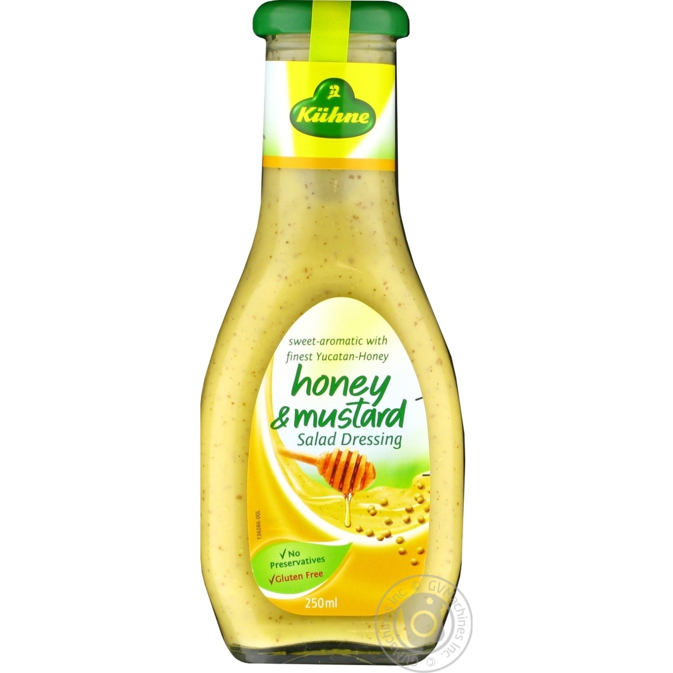 Kuhne mustardhoney salad sauce 300ml → Canned food and seasonings →