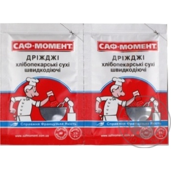 Saf-Moment Fast-acting Dried Baking Yeast - buy, prices for MegaMarket - photo 1