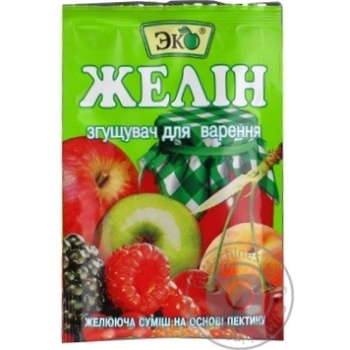 Желин Эко загуститель для варенья 20г купить, цены на МегаМаркет - фото 1