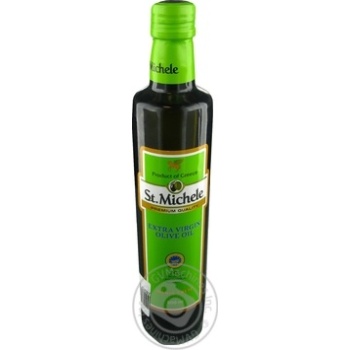 Oil St.michele olive extra virgin 500ml glass bottle - buy, prices for MegaMarket - photo 1