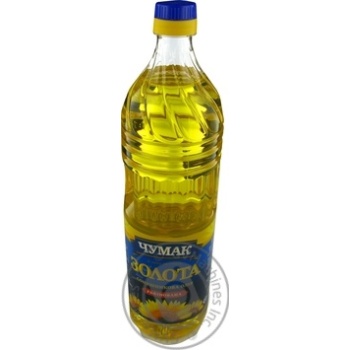 Масло Чумак Золотое подсолнечное  1лрафинированное 1л купить, цены на МегаМаркет - фото 4