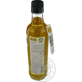 Oil World's rice with rice bran cold-filtered 500ml glass bottle - buy, prices for MegaMarket - photo 2