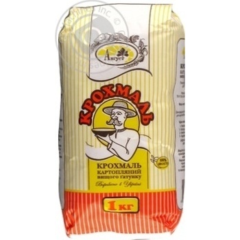Avhust potato starch 1000g - buy, prices for MegaMarket - photo 1