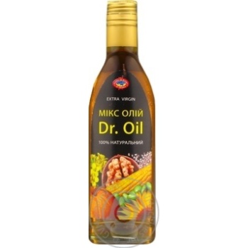 Мікс олій Dr.Oil рослинних нерафінованих 250мл купити, ціни на МегаМаркет - фото 1