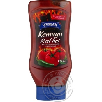 Кетчуп Чумак Red Hot 570г купити, ціни на МегаМаркет - фото 3