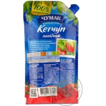 Кетчуп Чумак Нежный 450г купить, цены на МегаМаркет - фото 2