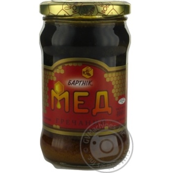 Мед квітковий гречаний 400г Бартнік купити, ціни на МегаМаркет - фото 1