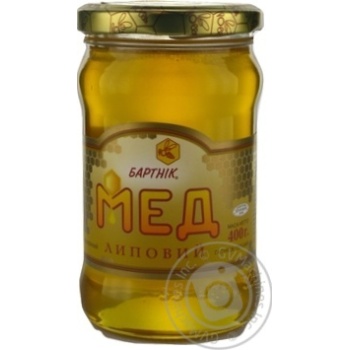 Honey Bartnik linden 400g glass jar - buy, prices for MegaMarket - photo 1