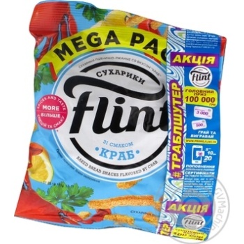 Flint with crab flavor snack 110g - buy, prices for MegaMarket - photo 2