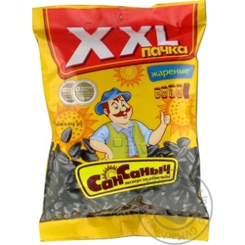 San Sanych fried sunflower seeds 250g - buy, prices for MegaMarket - photo 4