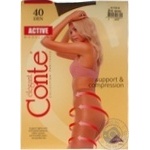 Колготи Conte 40den Active 2 Bronz х10