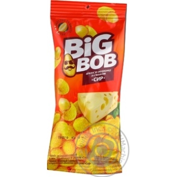 Арахіс Big Bob Сир в хрусткій оболонці 60г купити, ціни на МегаМаркет - фото 8