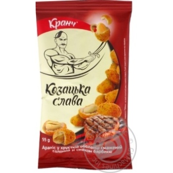 Kozatska slava in a crispy shell with barbecue salt peanuts 55g - buy, prices for MegaMarket - photo 4