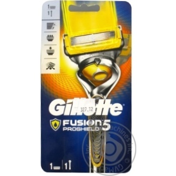 Men's Razor Gillette Fusion ProShield with 1 Razor Blade - buy, prices for MegaMarket - photo 1