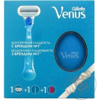Набір Gillette Бритва Venus + гребінець купити, ціни на МегаМаркет - фото 2