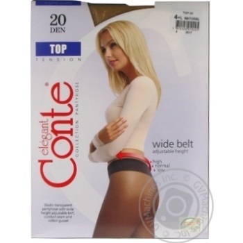 Conte Top 20 den Natural Tights for Women Size 4 - buy, prices for ULTRAMARKET - photo 4