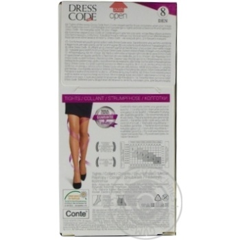 Tights Conte bronze for women 3size - buy, prices for MegaMarket - photo 2