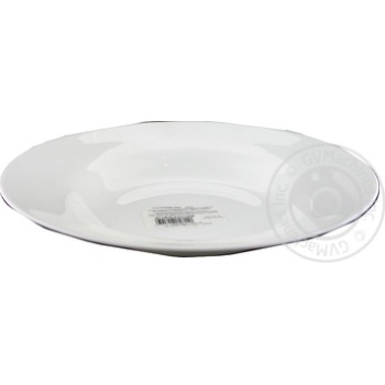 Plate Bormioli rocco for soup 1pc 240mm - buy, prices for MegaMarket - photo 1
