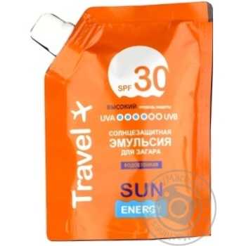 Sun EnergyTravel Emulsion SPF 30 90ml - buy, prices for Auchan - photo 2