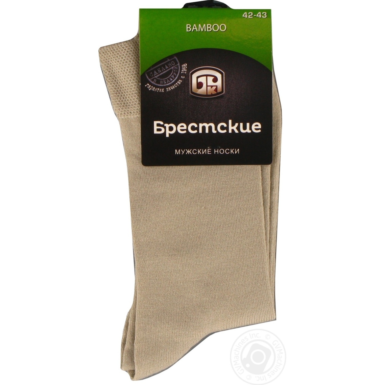 

Шкарпетки чол. середньої довжини Брестские Bamboo 2507 р.27 000 пісочний