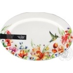 Блюдо овальне 22*15*1,5см Colibri. Артикул: 21-244-038. TM Krauf