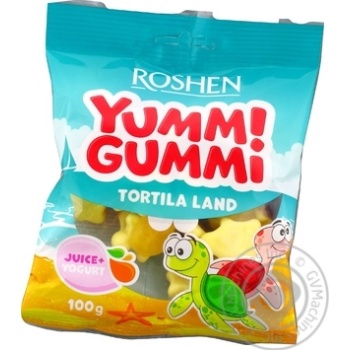 Конфеты Roshen Yummi Gummi Tortila Land 100г купить, цены на МегаМаркет - фото 1
