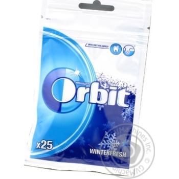 Жувальна гумка Orbit Winterfresh 35г купити, ціни на МегаМаркет - фото 1