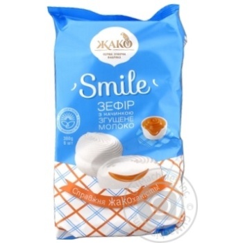 Jako with condensed milk marshmallow 300g - buy, prices for MegaMarket - photo 1