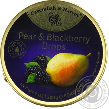 Cavendish & Harvey pear-blackberry candy 175g - buy, prices for MegaMarket - photo 1