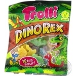 Жевательные конфеты Trolli Динорекс 100г
