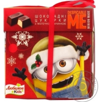 Lyubimov Kids with milk filling chocolate candy 208g - buy, prices for MegaMarket - photo 1