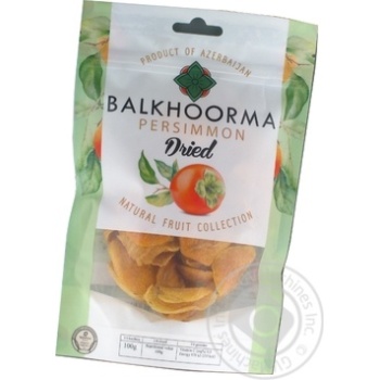 Хурма Balkhoorma Persimmon Dried сушена 100г х24 купить, цены на МегаМаркет - фото 1