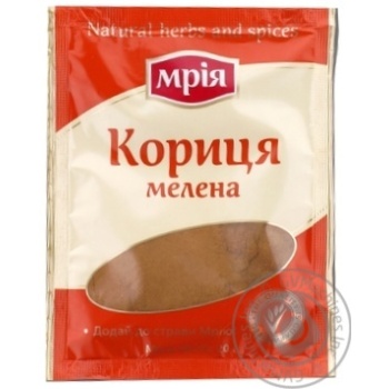 Кориця Мрія мелена 20г купити, ціни на МегаМаркет - фото 1