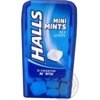 Конфеты Halls мини минтс со вкусом мяты 12.5г купить, цены на МегаМаркет - фото 1