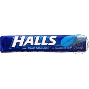 Льодяники Halls зі смаком ментолу 25,2г купити, ціни на МегаМаркет - фото 1