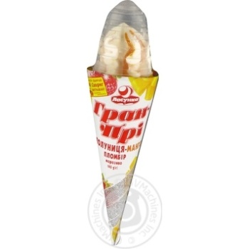 Lasunka Grand-Prix strawberries-mango ice-cream 145g - buy, prices for MegaMarket - photo 1