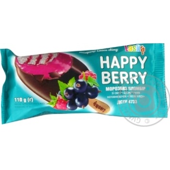 Ice-cream Laska with berries glace plombieres 110g - buy, prices for MegaMarket - photo 1