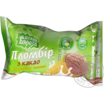 Мороженое Белая Бяроза пломбир с какао в вафельном стакане 70г купить, цены на МегаМаркет - фото 1