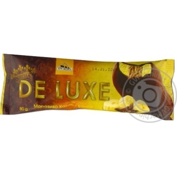 Three Bears De Luxe Cocoa-banana Ice-cream 80g - buy, prices for MegaMarket - photo 1
